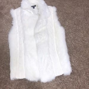 faux fur vest